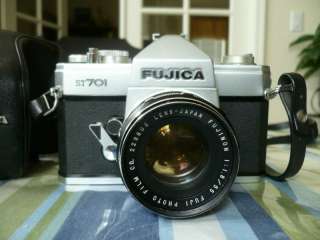 FUJICA ST701 35mm SLR Camera w/FUJINON 55mm f1.8 Lens  