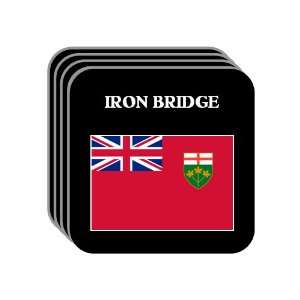  Ontario   IRON BRIDGE Set of 4 Mini Mousepad Coasters 