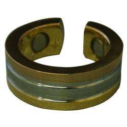   Stainless Steel Copper/ Gold/ Silver Ring (Size 6)  