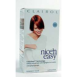  Easy #111 Natural Medium Auburn Hair Color (Pack of 4)  