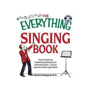  The Everything Singing Book Softcover with CD Sports 