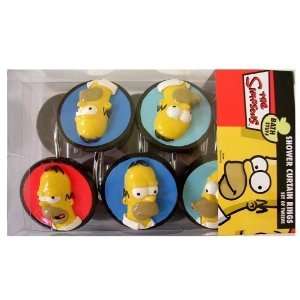  The Simpsons Family Shower Curtian Hooks set Toys & Games