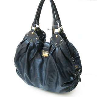 Blue Fashion Lk LUNAR Studs Buckle Handbag Purse SALE  