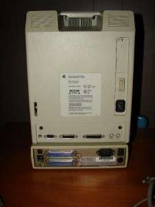 Vintage Nice Macintosh Apple Plus Computer With Original Box  