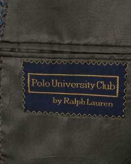 POLO Ralph Lauren Tweed Sport Coat Brown 39R PERFECT  
