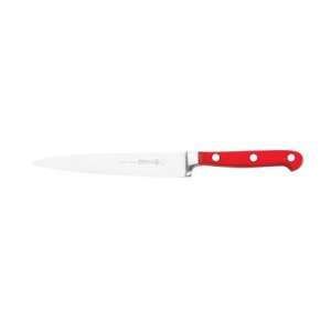  Mundial 5100 Series 6 Serrated Edge Utility Knife, Red 