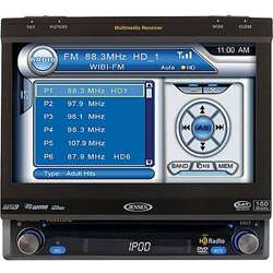 DVD Multimedia Receiver with Touch Screen Radio  