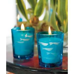    Carved Fish Votive Holders Great for Beach Weddings
