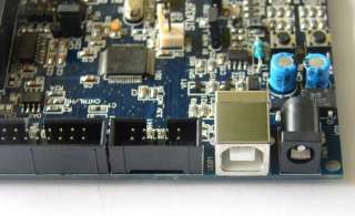 JTAG, UEXT, USB 1 and power supply connectors