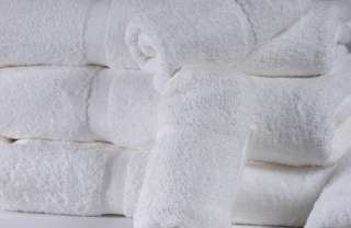 12 NEW WHITE 27X50 PREMIUM BATH TOWELS  