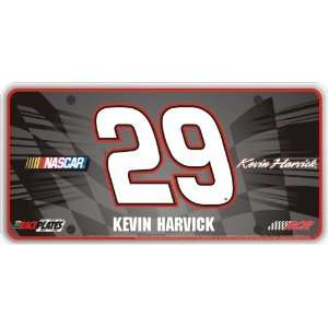  Race Plates Signature Series #29 Kevin Harvick License 