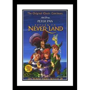  Return to Never Land 20x26 Framed and Double Matted Movie 