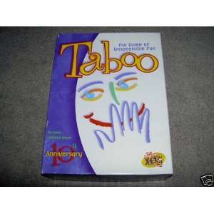  Taboo 10th Anniversary Special Edition Board Game (2000 
