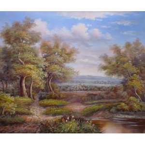 Fine Oil Painting, Landscape   L085  16x20   Standard Shipping Only 