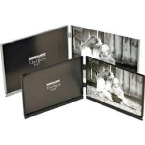   Horizontal Double Picture Frame for 5 X 7 Photos