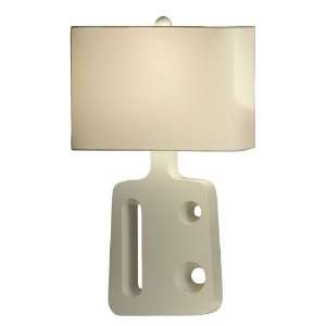  Nova Lighting 11341 Boo Standing Table Lamp, Gloss White 