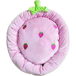 Pink Strawberry shaped Pet Bed  