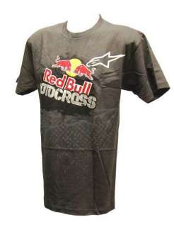 AlpineStars Red Bull Grit Tshirt sz M   Charcoal  