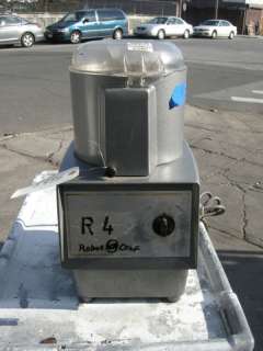 Robot Coupe Bowl Cutter Mixer Model R 4 Good Condition  