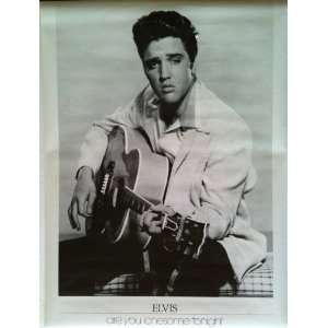 ELVIS PRESLEY Mint Sealed ARE YOU LONESOME TONIGHT Poster (Large Size 