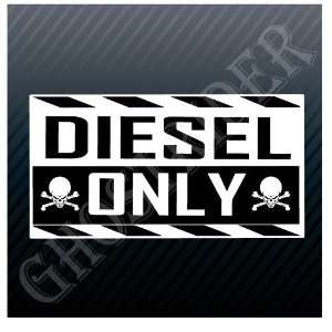  Diesel Only Gasoline Station Sign Skulls Crossbones 