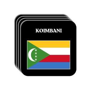  Comoros   KOIMBANI Set of 4 Mini Mousepad Coasters 