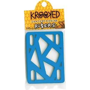  Krooked Riser Pads 1 8 Coblat Blue Single Set 