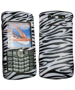 Snap on Case for Blackberry Pearl 8130, Zebra  