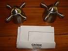 Grohe 18 076 ENO Talia Faucet Cross Handles Brushed Nickel