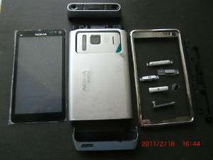 SILVER Cover Housing for Nokia N8  