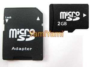 2G Micro SDHC TF + SD Memory Card Adapter Convertor  