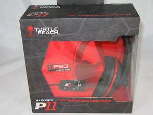 Turtle Beach Ear Force P11 Headset for PS3, PC, Mac NEW 731855021352 