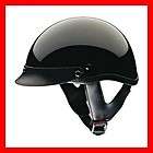 new half helmet motorcycle scooter shorty beanie style dot glossy