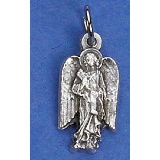 St. Raphael tiny charm medal