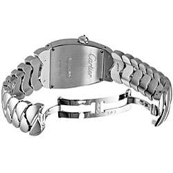 Cartier Womens La Dona 18k White Gold Diamond Watch  