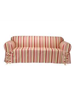 Country Stripe Sofa Slipcover  