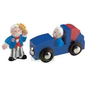   Toy Train Tumble Tree Town Folk Convertible Car & Mayor Toys & Games