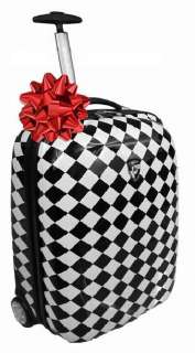   Exotic XCASE 20 Carry On Luggage Case CHECKERS 806126000050  