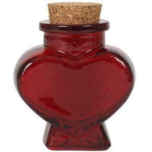  Small Red Heart Jar 