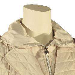 Laundry Womens Diamond Quilt Hooded Coat  