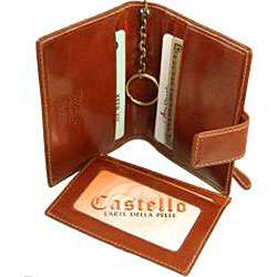 Castello Colombo Leather Keychain Wallet  