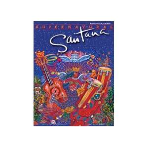  Santana   Supernatural   Piano/Vocal Personality Musical 