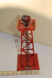 Vintage Lionel No. 494 Model Train Signal Tower  