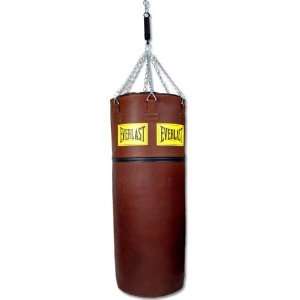  Everlast Super Leather Training Bags 125 Lbs. Sports 