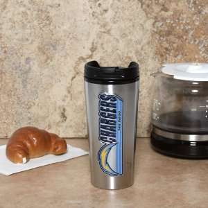  San Diego Chargers 16oz. Stainless Steel Slim Travel 