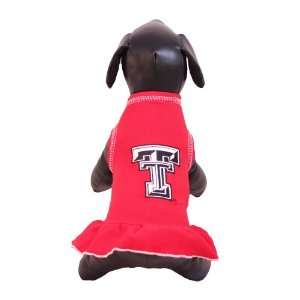   NCAA Texas Tech Red Raiders Cheerleader Dog Dress