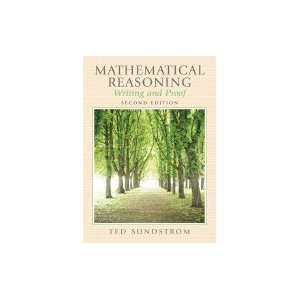  Mathematical Reasoning Writing & Proof, 2ND EDITION 