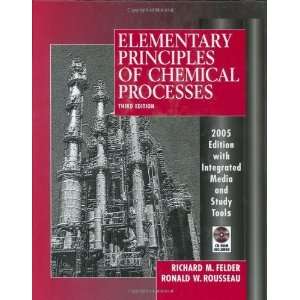   Principles of Chemical Processes [Hardcover] Richard M. Felder Books