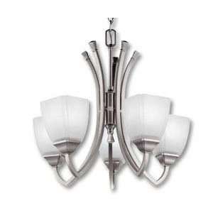  Lithonia Lighting 10865 BZA Piedmount 5 Light Chandelier 