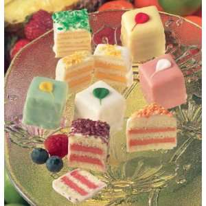 Passion Fruit Petit Fours 72 Piece Tray. Your Shipping Cost Goes Down 